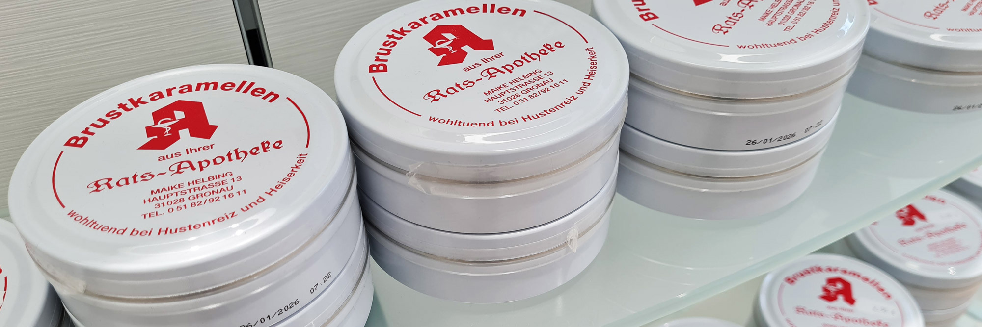 umfangreiches Sortiment